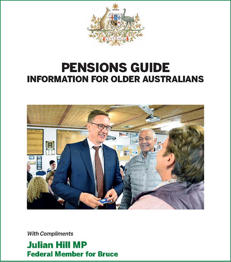 Pensions Guide - Information for Older Australians